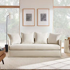 Gottfried 80  Slipcovered Sofa with Removable Cushions by HULALA HOME