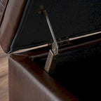 Modern Upholstered Storage Bench for Living Room Entryway