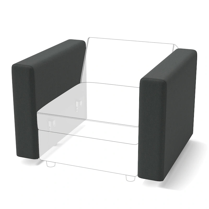 Modular Sofa Modern Sectional Storage Sofa Couch with Free Splicing for Living Room Furniture Set