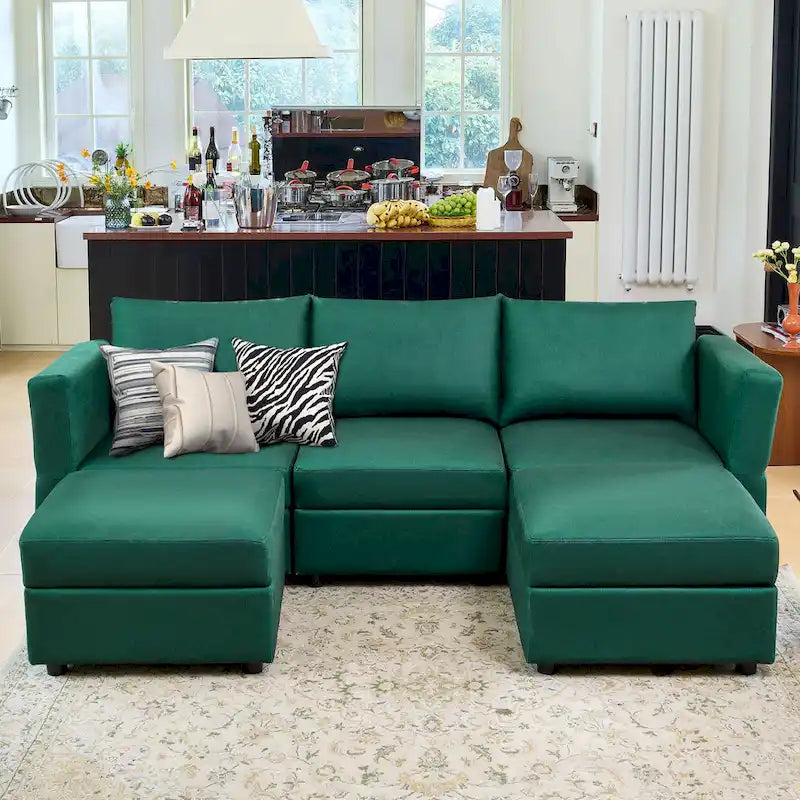 Modular Sofa Modern Sectional Storage Sofa Couch with Free Splicing for Living Room Furniture Set