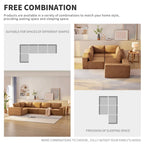 Modular L Shaped Sectional Sofa,Luxury Floor Couch Set,Upholstered Indoor Furniture,Foam-Filled Sleeper Sofa Bed
