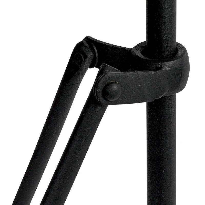 Round Metal Side Table with Claw Feet