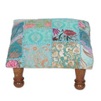 NOVICA Handmade Embellished ottoman Rajasthani Patchwork (India)
