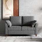 Polyester 3-Seat and 2-Seat Sofa with Cushions