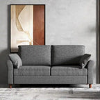 Polyester 3-Seat and 2-Seat Sofa with Cushions