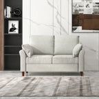 Polyester 3-Seat and 2-Seat Sofa with Cushions