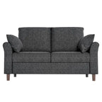 Polyester 3-Seat and 2-Seat Sofa with Cushions