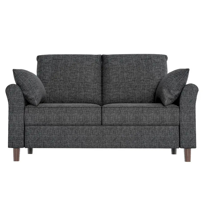 Polyester 3-Seat and 2-Seat Sofa with Cushions