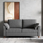 Polyester 3-Seat and 2-Seat Sofa with Cushions