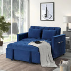 66.25  Velvet Sofa - 66.25  W X 34  D