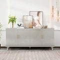 Large 4-Door Cabinet for Living Room, Kitchen, Bedroom, Hallway