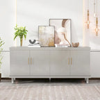 Large 4-Door Cabinet for Living Room, Kitchen, Bedroom, Hallway
