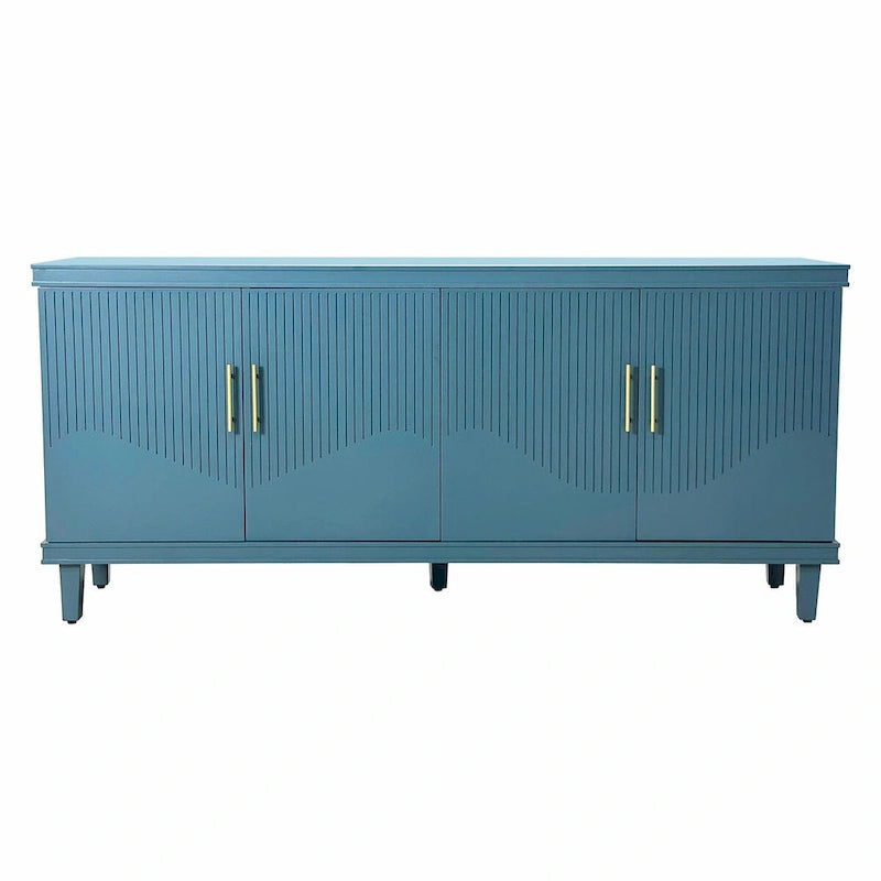 Large 4-Door Cabinet for Living Room, Kitchen, Bedroom, Hallway