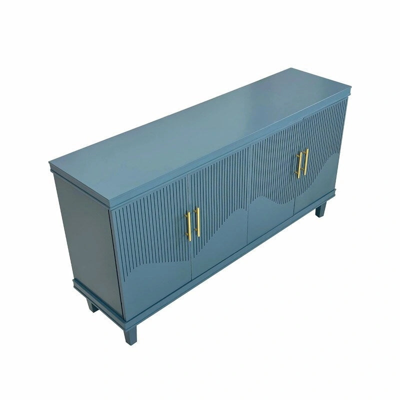 Large 4-Door Cabinet for Living Room, Kitchen, Bedroom, Hallway
