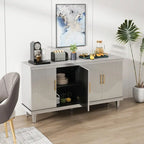Large 4-Door Cabinet for Living Room, Kitchen, Bedroom, Hallway