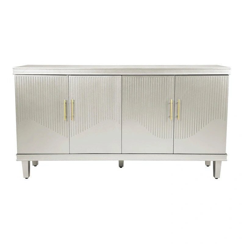 Large 4-Door Cabinet for Living Room, Kitchen, Bedroom, Hallway