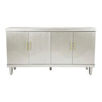 Large 4-Door Cabinet for Living Room, Kitchen, Bedroom, Hallway