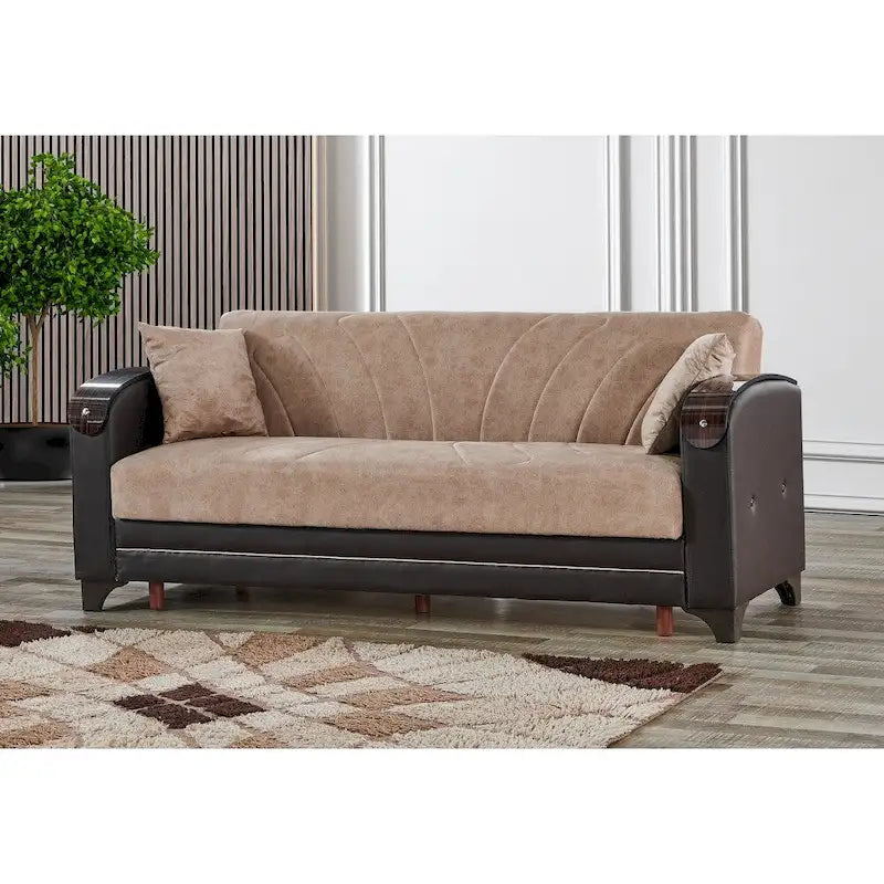 Somali 3-Pieces Comfortable Sleeper Modern One Sofa One Loveseat One Chair Living Room Set