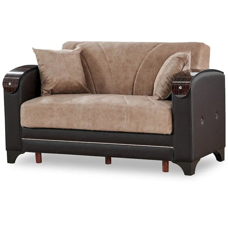 Somali 3-Pieces Comfortable Sleeper Modern One Sofa One Loveseat One Chair Living Room Set