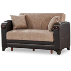 Somali 3-Pieces Comfortable Sleeper Modern One Sofa One Loveseat One Chair Living Room Set