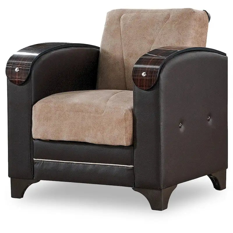 Somali 3-Pieces Comfortable Sleeper Modern One Sofa One Loveseat One Chair Living Room Set