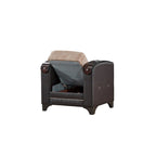Somali 3-Pieces Comfortable Sleeper Modern One Sofa One Loveseat One Chair Living Room Set