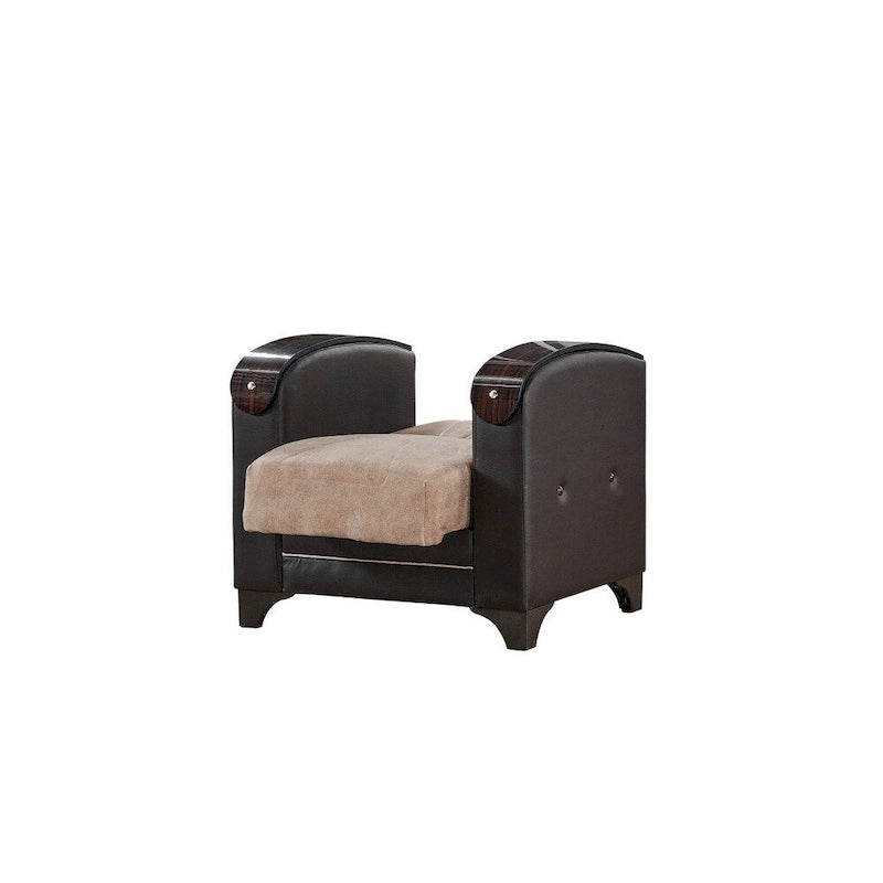 Somali 3-Pieces Comfortable Sleeper Modern One Sofa One Loveseat One Chair Living Room Set