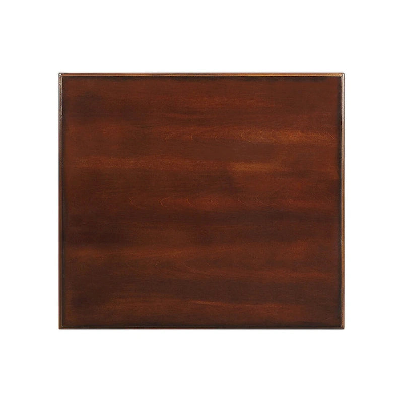 HomeRoots 24  Walnut Manufactured Wood Rectangular End Table With Drawer And Shelf - 22