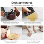 9 - Piece Extendable Sintered Stone Dining Table Dining Set for 8 Person