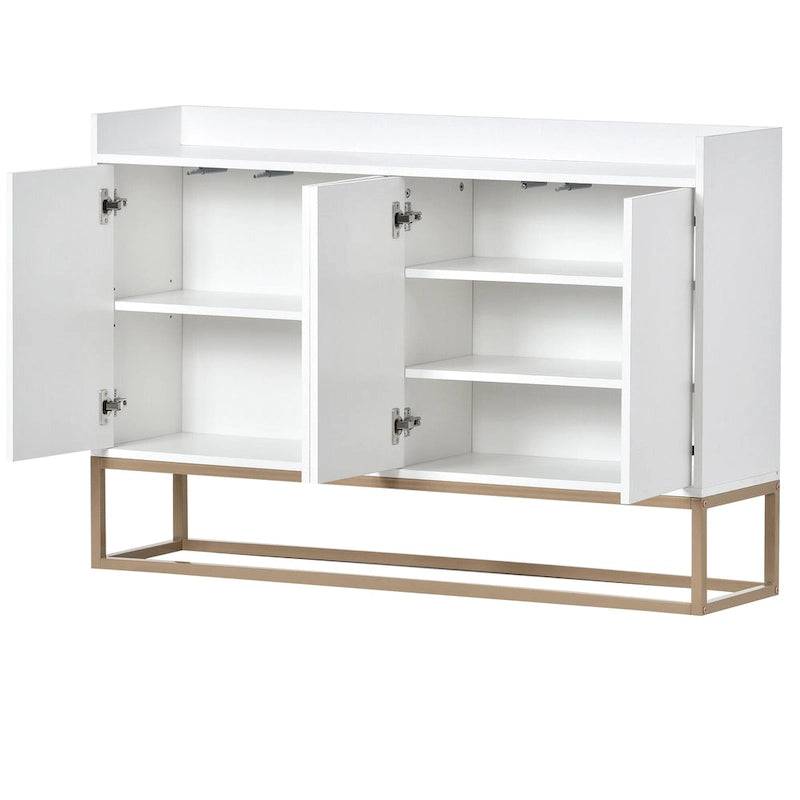 Kitchen Buffet Sideboard Coffee Bar Cabinet Accent Storage Cabinet Server Table