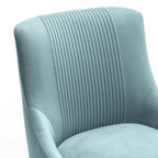 SEYNAR Modern Glam Velvet Dining Chair Set of 8 for Dining Room, Tufted Vanity Chair for Living Room (no table)