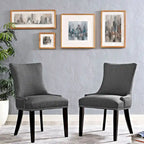 Porch & Den Helen Fabric Upholstered Dining Chair (Single Chair)