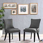 Porch & Den Helen Fabric Upholstered Dining Chair (Single Chair)