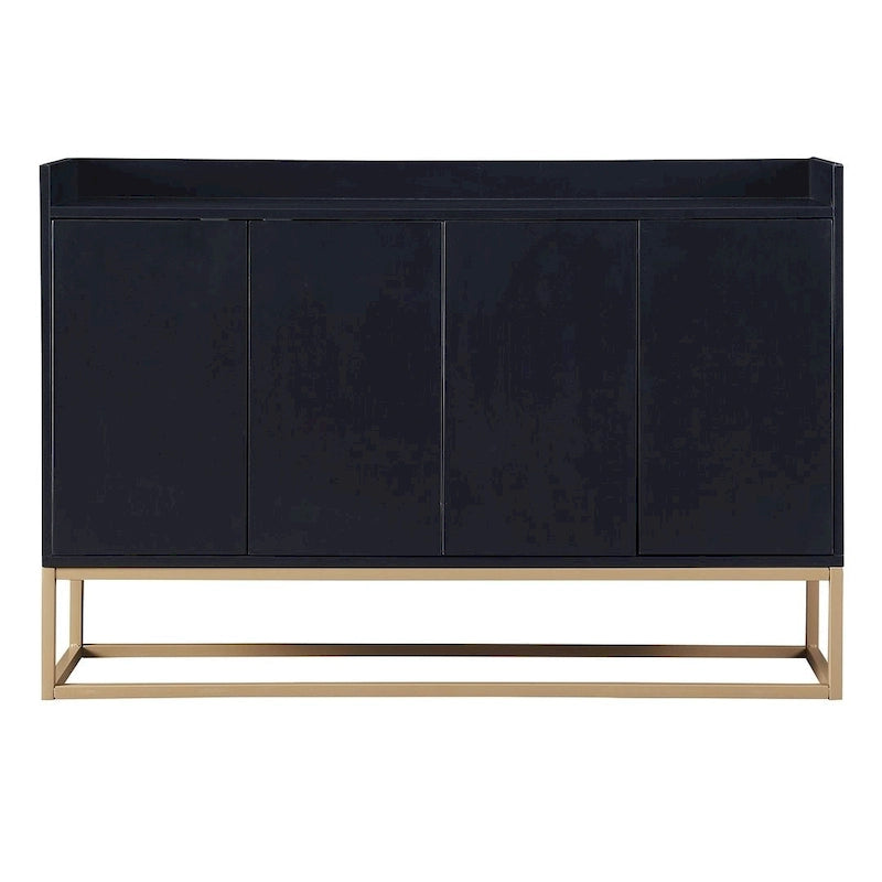 47.2  Modern Cabinet with Spacious Table and 4 Doors Sideboard/Buffet
