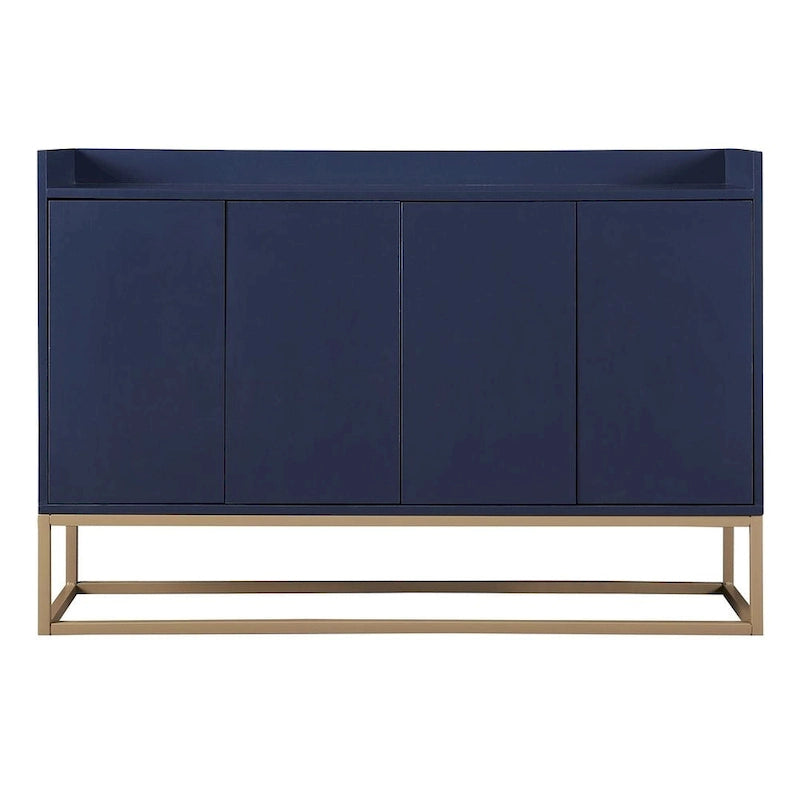 47.2  Modern Cabinet with Spacious Table and 4 Doors Sideboard/Buffet