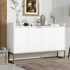 47.2  Modern Cabinet with Spacious Table and 4 Doors Sideboard/Buffet