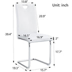 Modern Dining Chairs Set of 4,Side Dining Room/Kitchen Chairs