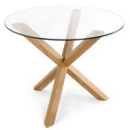 Poly and Bark Kennedy 37.4 inch Round Dining Table