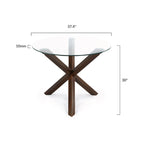 Poly and Bark Kennedy 37.4 inch Round Dining Table