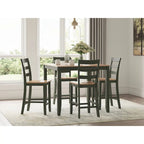 Signature Design by Ashley Gesthaven Counter Height Dining Table and 4 Barstools (Set of 5)