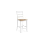 Signature Design by Ashley Gesthaven Counter Height Dining Table and 4 Barstools (Set of 5)