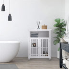 Floor Cabinet with 1 Adjustable Shelf 3 - 12 D x 26.5 W x 34 H