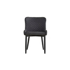 PU Leather Dining Chair with Tufted Seat and Back, Set of 4