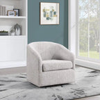 Parker Swivel Tub Chair in Sterling