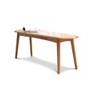 Natural Oak Wood for Dining Bench Table Bench for Living Room