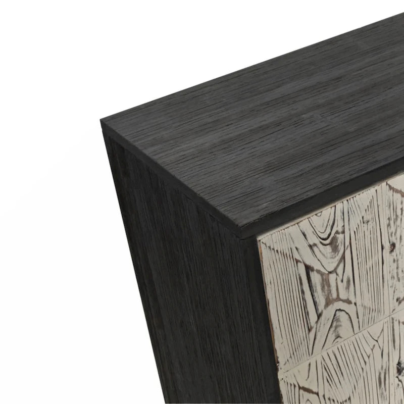 59.84 4 Doors Vintage Sideboard ,Freestanding Sideboard Storage Cabinet Entryway Floor Cabinet for Living Room Office Bedroom