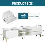 TV Cabinet,entertainment center with LED remote control lights