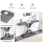 Modern minimalist style console table