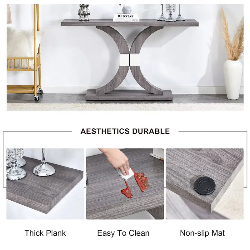 Modern minimalist style console table