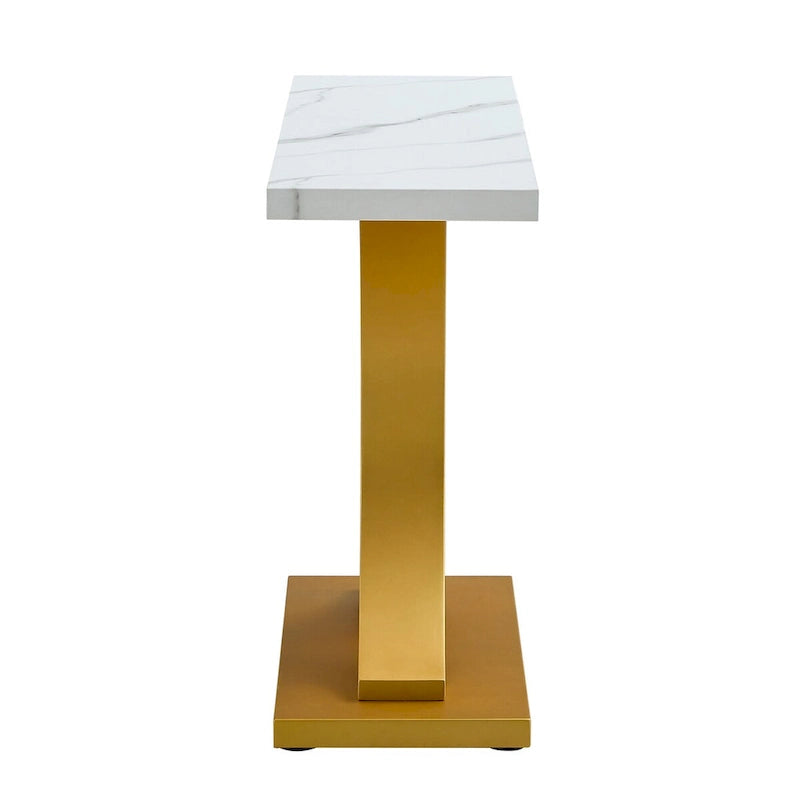 Modern minimalist style console table